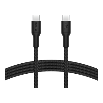 Belkin Boostcharge Braided 3M USB-C to USB-C - Black