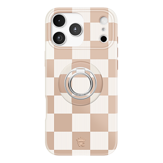 Velvet Caviar MagSafe Case w/ Grip for iPhone 17 Pro Max - Nude Vibe Checker