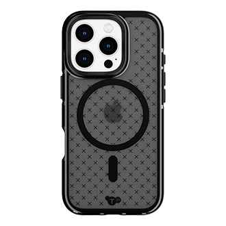 Tech21 Evo Check Case MagSafe for Apple iPhone 16 Pro - Smokey/Black
