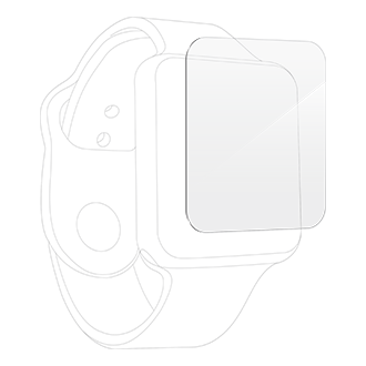InvisibleShield UltraClear Screen Protector for Apple Watch Series 7, 41mm