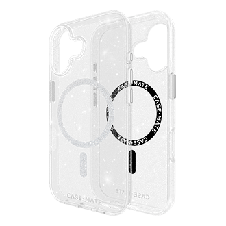 Case-Mate Case with MagSafe for Apple iPhone 17 - Twinkle Twilight Silver