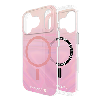 Case-Mate Case with MagSafe for Apple iPhone 17 Pro - Peach Bubble