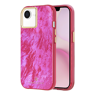 Kendra Scott Mother of Pearl Case w/ MagSafe for iPhone 17e/16e/15/14/13 - Rasp