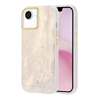Kendra Scott Mother of Pearl Case w/ MagSafe for iPhone 17e/16e/15/14/13 - Agate