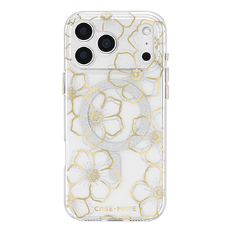 Case-Mate MagSafe Case for Apple iPhone 18 Pro/17 Pro - Floral Gems