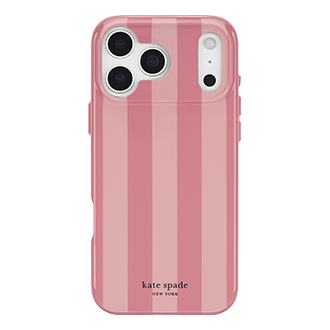 Kate Spade NY MagSafe Case for iPhone 18 Pro Max/17 Pro Max - Rose Coral Stripe