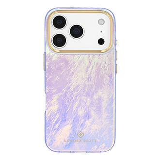 Kendra Scott MagSafe Case for Apple iPhone 18 Pro Max/17 Pro Max - Pearl Blue