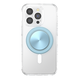 PopSockets PopGrip for MagSafe - Aluminum Blue Sigh