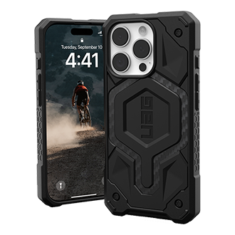 UAG Monarch Pro Case MagSafe for Apple iPhone 16 Pro - Carbon Fiber