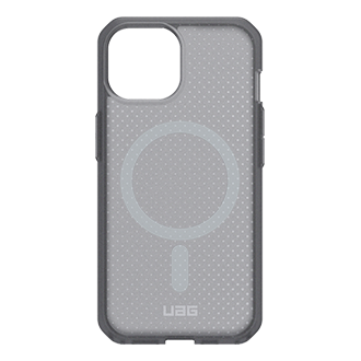 UAG Dot Case with MagSafe for Apple iPhone 16e/15/14/13 - Light Grey