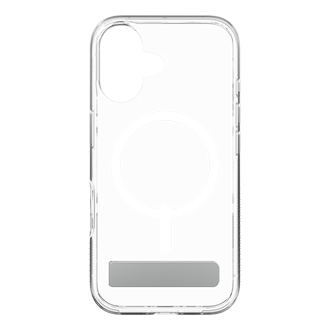 ZAGG Crystal Palace Snap Case with Kickstand MagSafe for Apple iPhone 16 - Clear