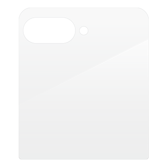ZAGG Fusion Curved Screed Protector for Motorola razr ultra 2025 - Clear