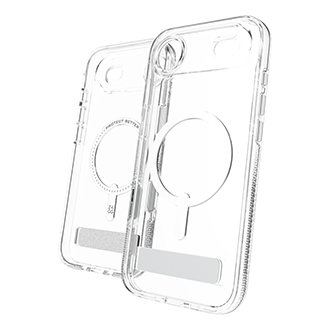 ZAGG Crystal Palace Case with Kickstand and MagSafe for iPhone Air - Clear