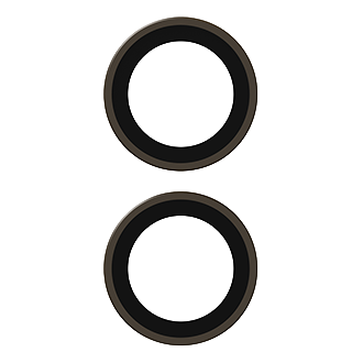 ZAGG Glass Elite Camera Rings for Apple iPhone 17 - Sandstone