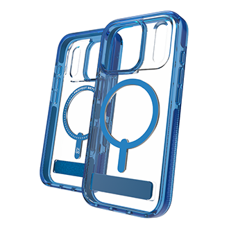 ZAGG Santa Cruz Case w/ Kickstand, MagSafe for iPhone 17 Pro - Tranquil Blue