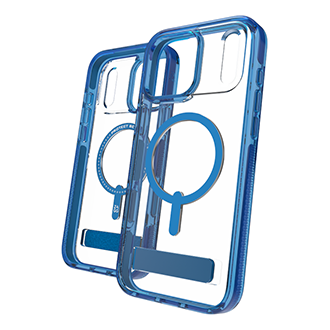 ZAGG Santa Cruz Case w/ Kickstand, MagSafe for iPhone 17 Pro Max - Tranquil Blue