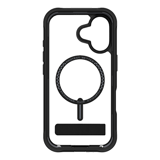 ZAGG Rainier Case with Magnet for Apple iPhone 16 - Black/Clear