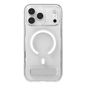 ZAGG Crystal Palace Case w/ Kickstand and MagSafe for iPhone 17 Pro Max - Clear