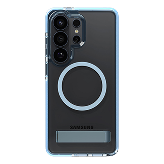 ZAGG Santa Cruz Snap with Kickstand Case for Samsung Galaxy S26 Ultra - Icy Blue