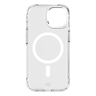 Tech21 Evo Clear Case with MagSafe for Apple iPhone 16e/15/14/13 - Clear, r2