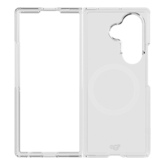 Tech21 EvoClear Case with Magnet for Samsung Galaxy Z Fold7 - Clear
