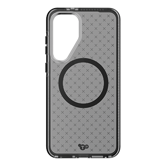 Tech21 EvoCheck Magnetic Case for Samsung Galaxy S25 FE - Smokey Black