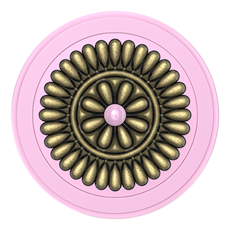 PopSockets PopGrip for Magnetic - Enamel Stamped Pink