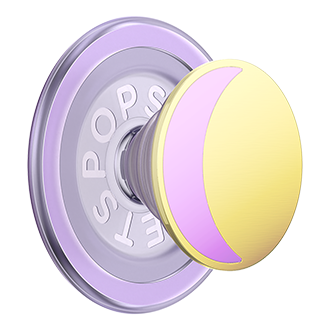 PopSockets PopGrip for MagSafe - Enamel Waxing Moon Lilac