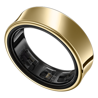 Samsung Galaxy Ring, Titanium Gold - size 10