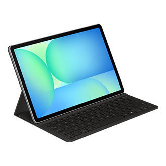 Samsung Book Cover Keyboard Slim AI Key for Galaxy Tab S10 FE 5G/S9 FE 5G/S9 5G - Black