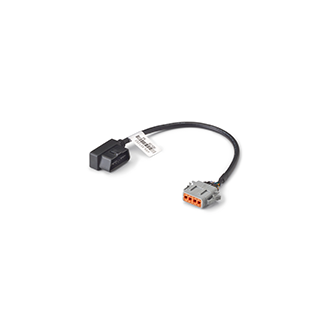 Geotab 12-Way AMPHENOL Weather Rugged Harness - Black/Gray