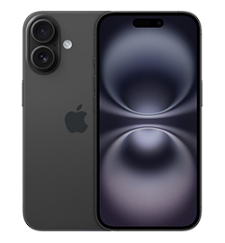 Apple - iPhone 16 Plus - Black - 128GB