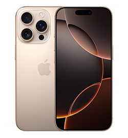 Apple - iPhone 16 Pro Max - Desert Titanium - 256GB