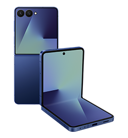 Samsung - Galaxy Z Flip7 - Blue Shadow - 256GB